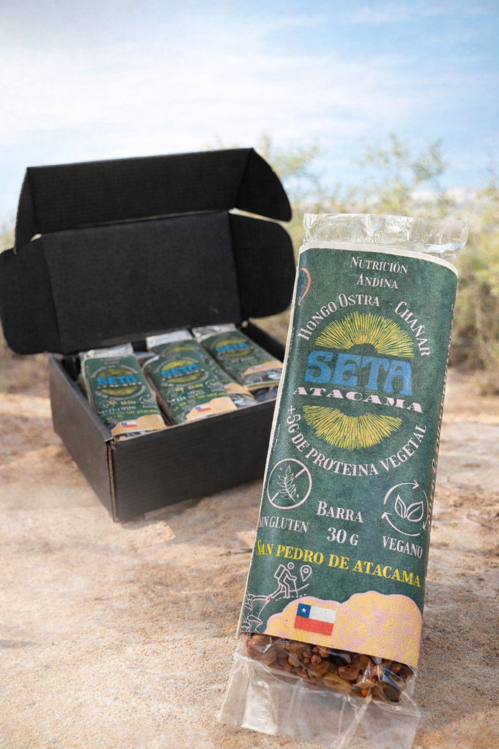 Barra Energética SETA ATACAMA HONGO OSTRA + CHAÑAR